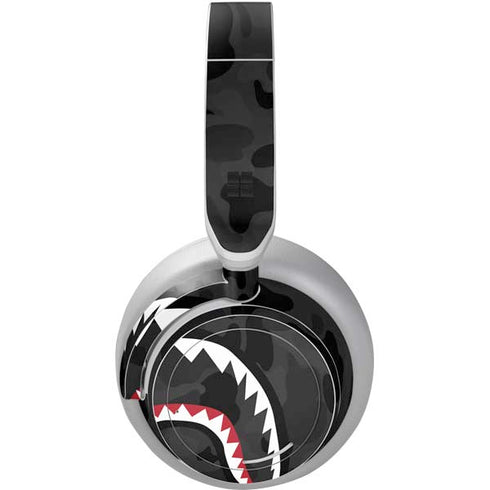 Shark Teeth Grey Street Camo Surface Headphones Skin